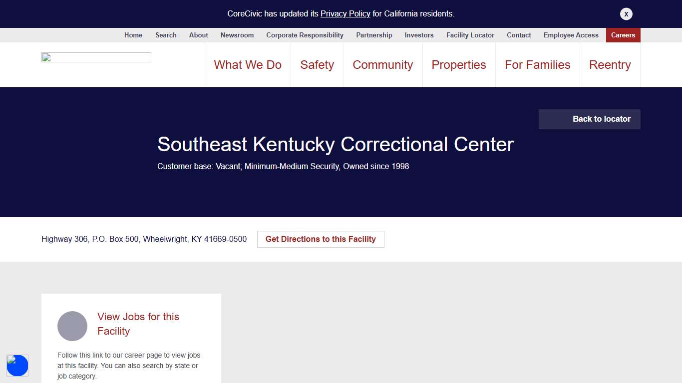 Southeast Kentucky Correctional Center